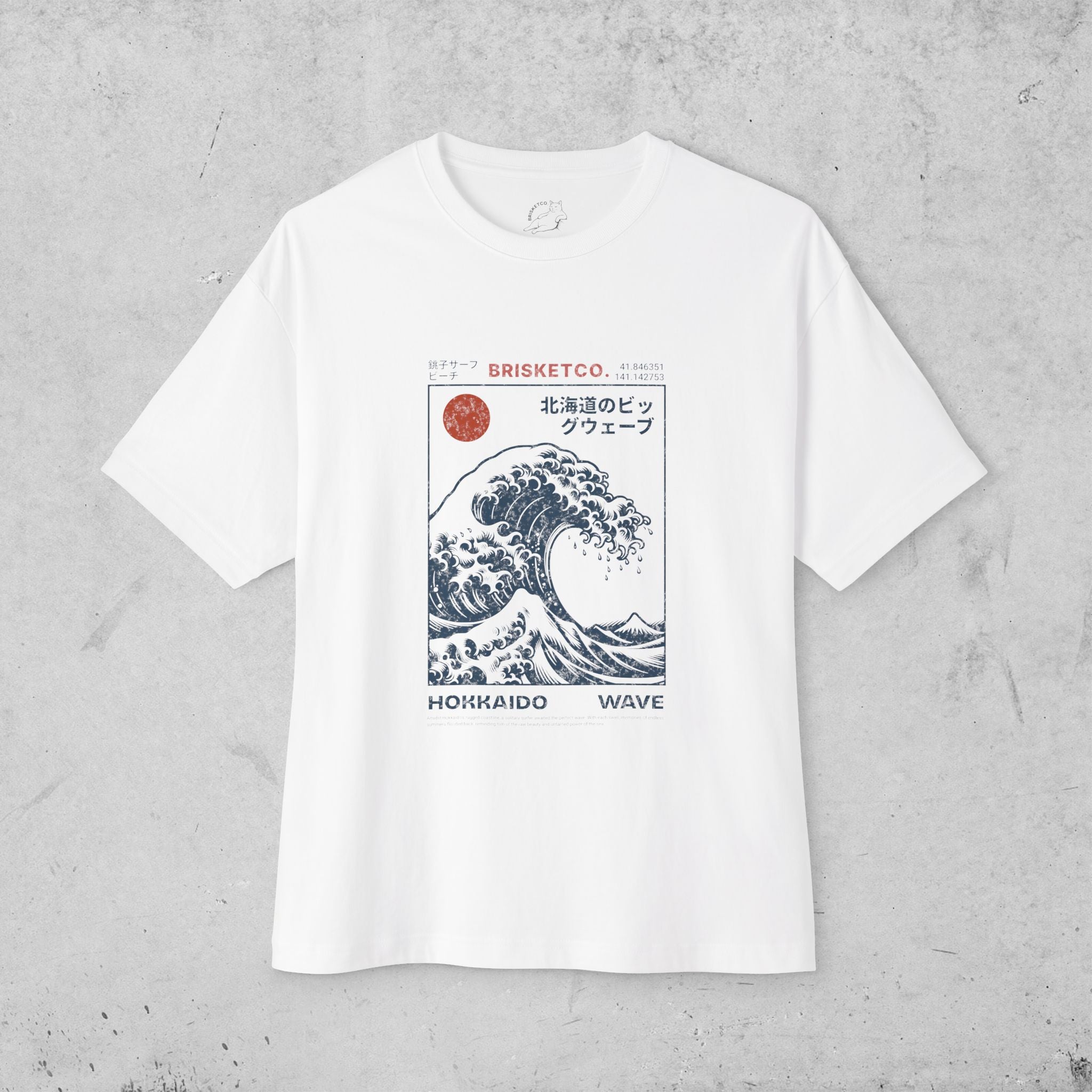 #006 Hokaido Wave Graphic Tee