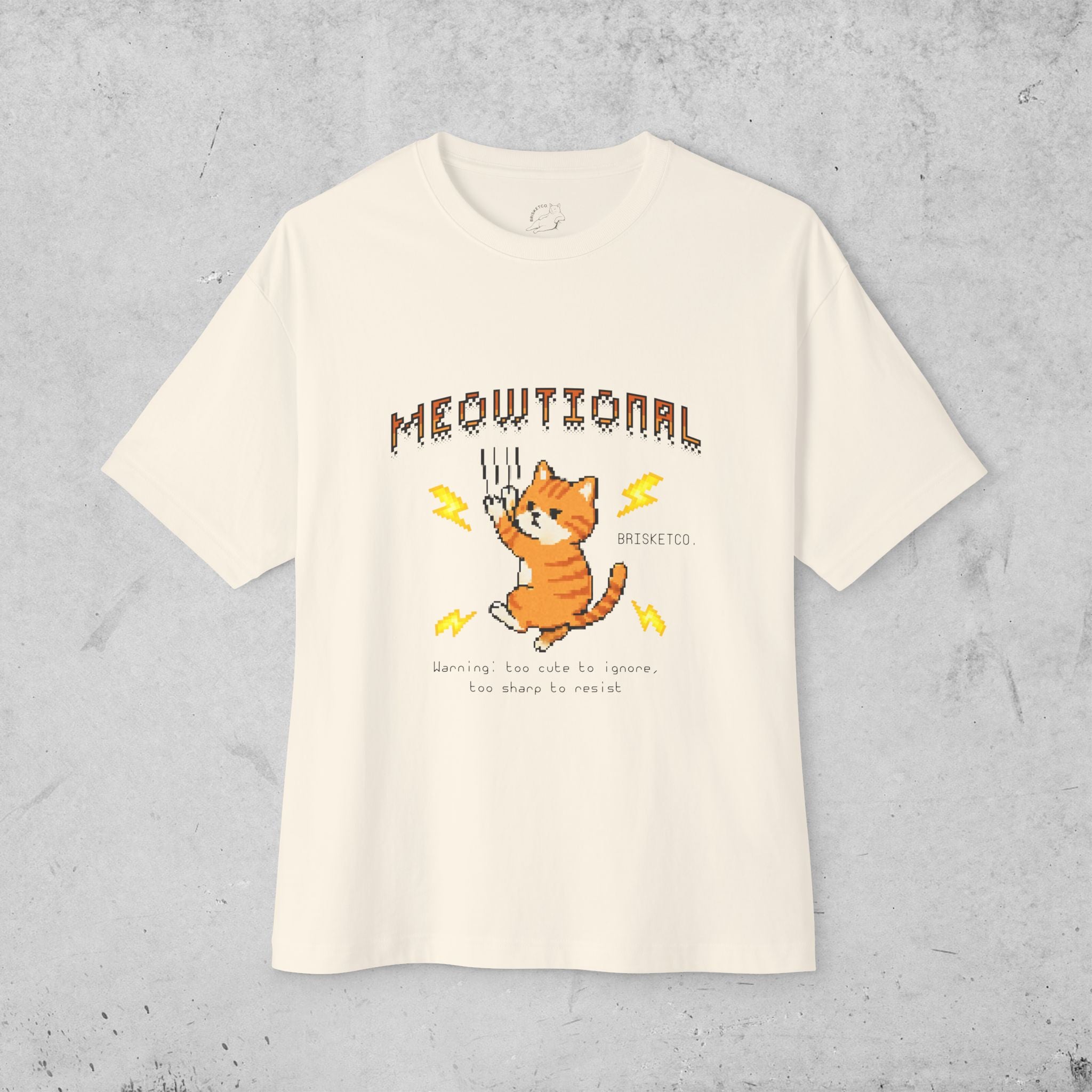 #014 Meowtional Cat Tee