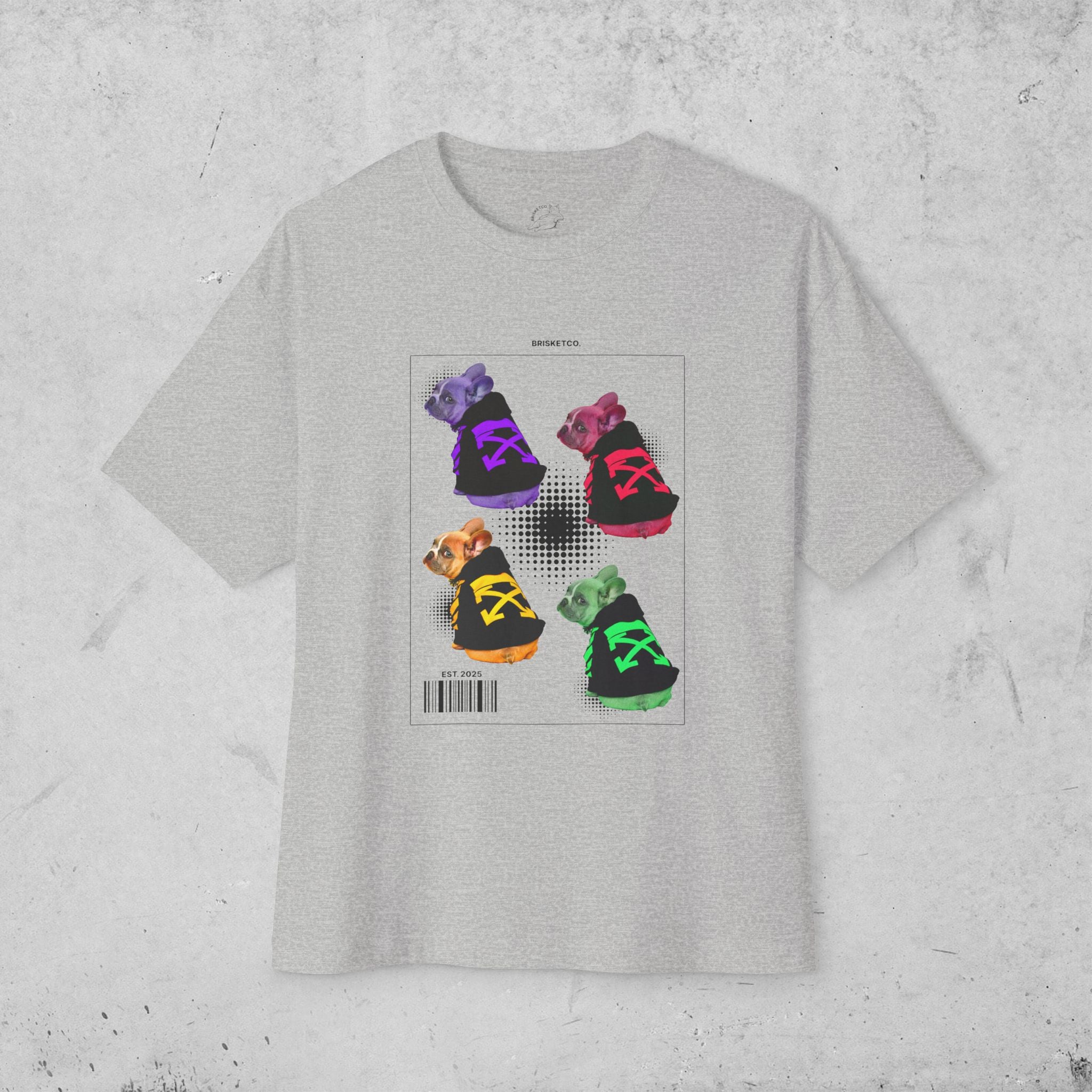 #013 Frenchie Pop Art Tee